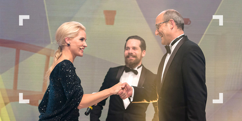 Überreichung des efi Awards © druckawards.de